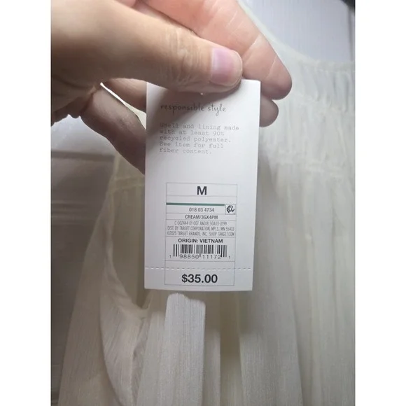 A New Day Sheer Long‎ Dress Nwt - Picture 4 of 5